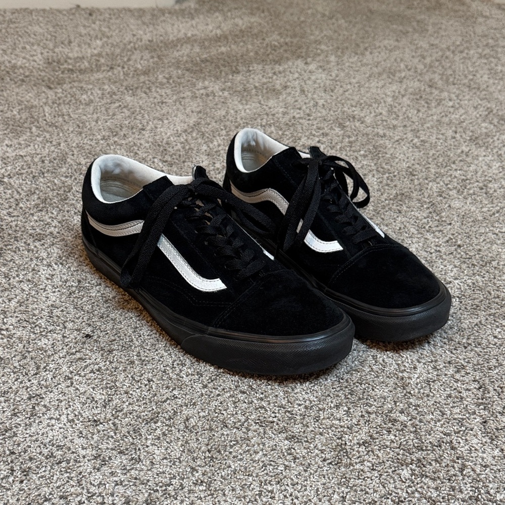 Vans Black and White Sneakers